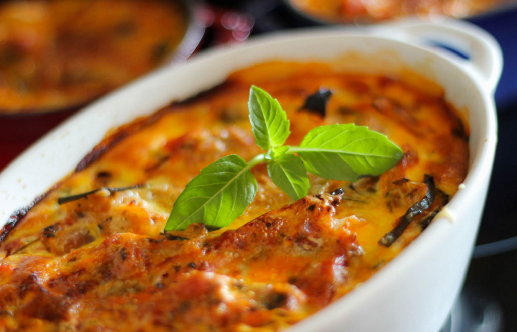 Gratin provençale au Parmesan Reggiano
