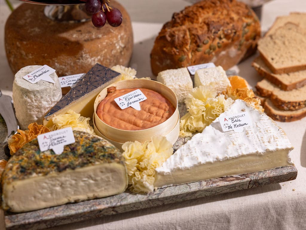 Plateau de fromages Androuet