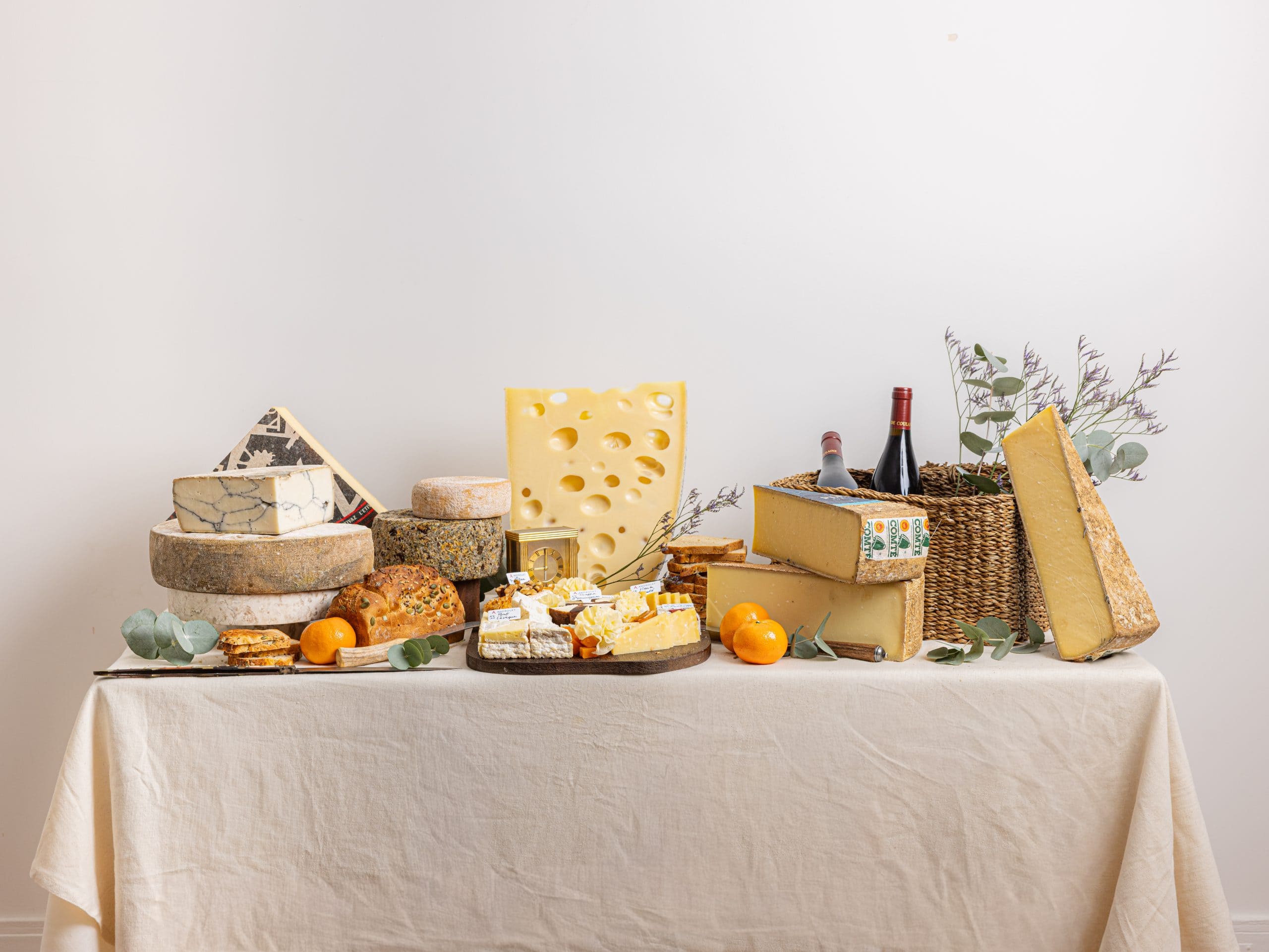 Buffet de fromages Androuet